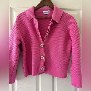Vintage pink cropped sweater
